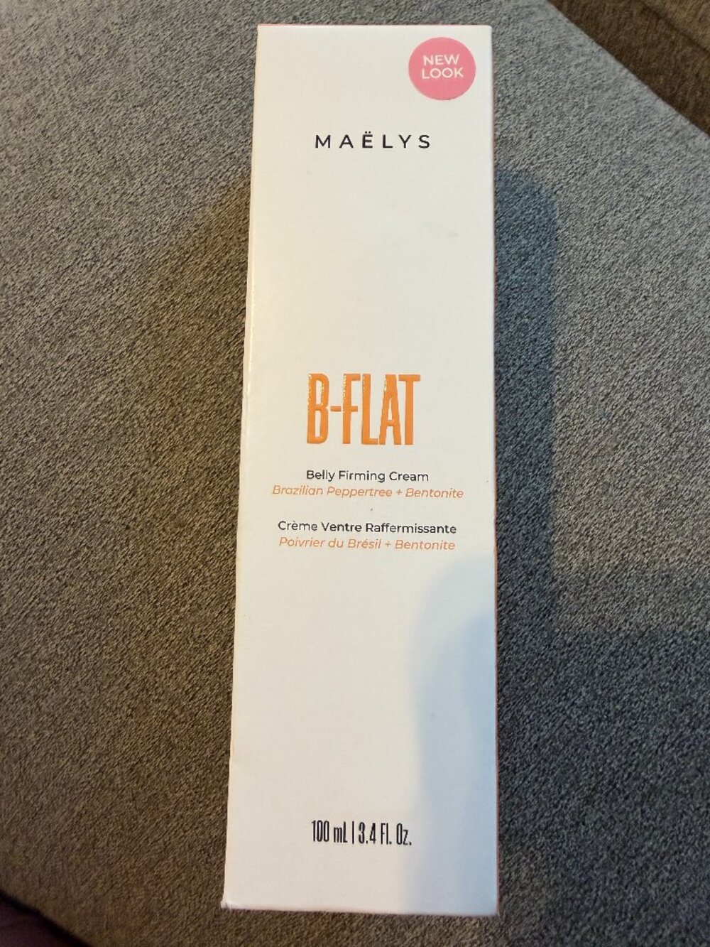MAËLYS B-FLAT Belly Firming Cream Stretch Marks 3.4 oz NEW